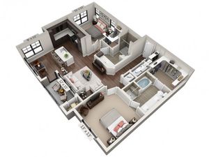 Burney | 2 bed 2 bath | from 1076 square feet