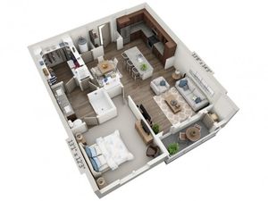 Espressivo | 1 bed 1 bath | from 853 square feet
