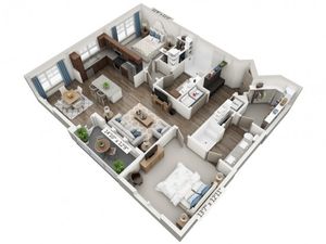 Virtuoso | 2 bed 2 bath | from 1229 square feet