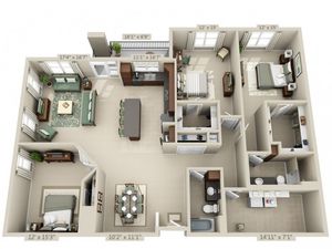 Virtuoso | 3 bed 2 bath | from 1970 square feet