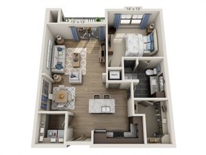 Lennon C | 1 bed 1 bath | from 856 square feet