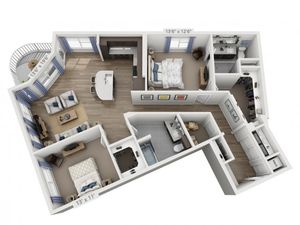 Lennon | 2 bed 2 bath | from 1403 square feet