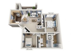 Dylan | 2 bed 2 bath | from 858 square feet