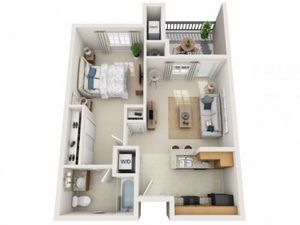 Marley | 1 bed 1 bath | from 637 square feet