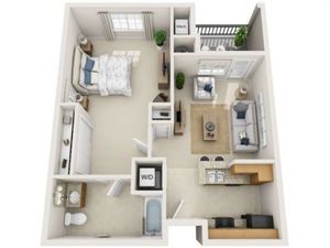 Morrison | 1 bed 1 bath | from 660 square feet