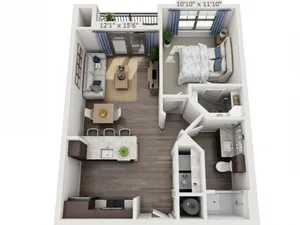 Overture West Ashley 55+ Active Adult Apartment Homes - A1