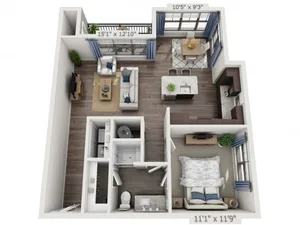 Overture West Ashley 55+ Active Adult Apartment Homes - A7