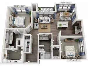 Overture West Ashley 55+ Active Adult Apartment Homes - B2