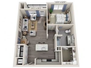 Overture Providence 55+ Active Adult Apartment Homes - A2 HC