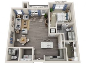 Overture Providence 55+ Active Adult Apartment Homes - A5