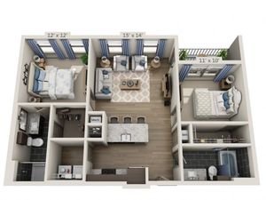Overture Fair Ridge 62+ Active Adult Apartment Homes - B1