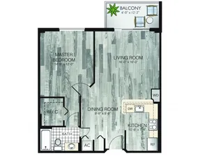 Model A Floor Plan