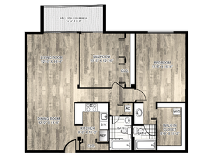 2 Bedrooms, 2 Bathrooms
