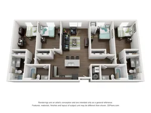 4 Bed / 4 Bath Furnished