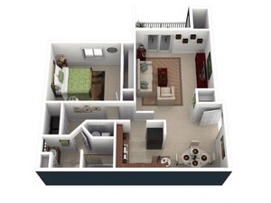 1 Bed 1 Bath
