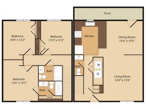The Reed- 3 Bedroom