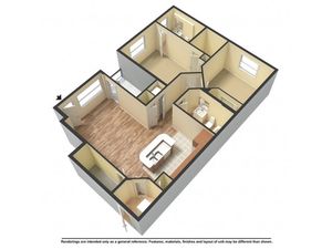 2 Bedroom Luxury Garden