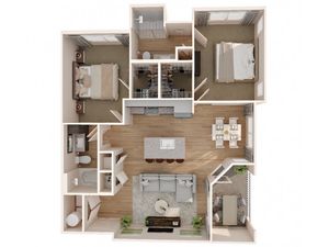 2 Bedroom 2 bath