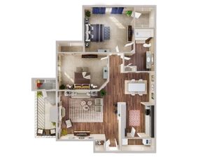 Floor Plan 1 | apartments in lake charles louisiana