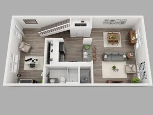 2 bedroom 2 bath townhome