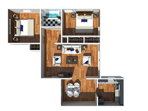 Jefferson 2 bedroom