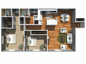 Chowning Square - 2 Bedroom