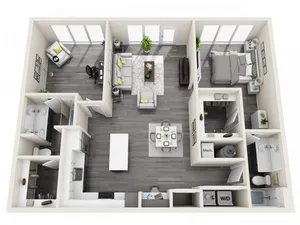 LWB | 1 bed 2 bath | The Tomscot | Scottsdale, AZ Apartments