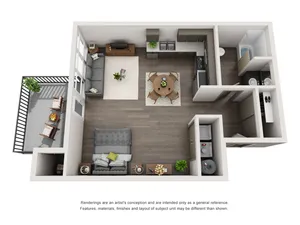 Studio Floorplan