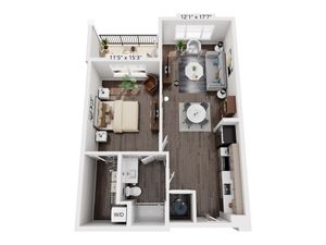 1G Floor Plan