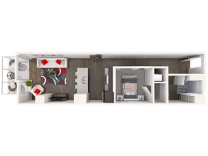 A11 - 1 Bed/1 Bath