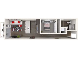 A1 - 1 Bed/1 Bath