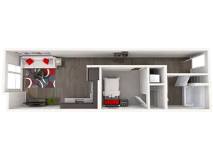 A10 - 1 Bed/1 Bath