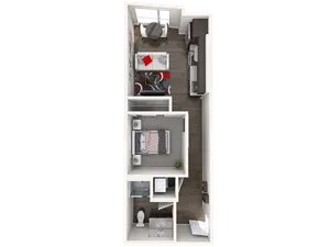 A12 - 1 Bed/1 Bath