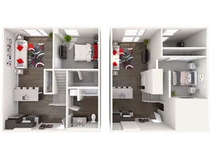 B2 Loft - 2 Bed/2 Bath