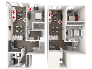 C8 Loft - 2 Bed/2 Bath