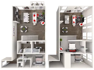 C11 Loft - 2 Bed/2 Bath