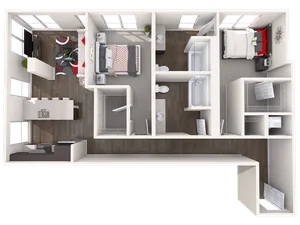 C8 - 2 Bed/2 Bath