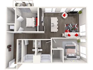 C10 - 2 Bed/2 Bath