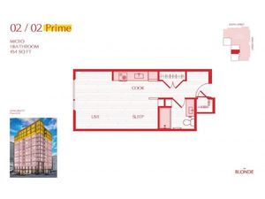 02 Prime Floor Plan at The Blonde