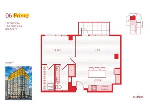 06 Prime Floor Plan at The Blonde