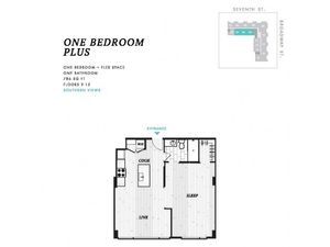 One Bedroom Plus at Seven at Broadway
