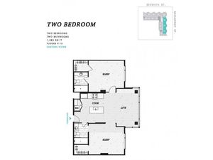 Two Bedroom at Seven at Broadway