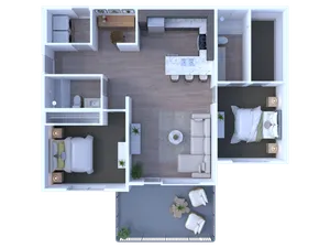2x2 w/ Den