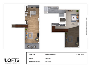 1C6 - 1 Bed Grandlux
