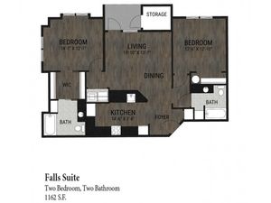 2 Bedroom - Falls Suite