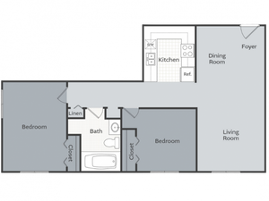 2 Bedroom Apartment Little Rock AR