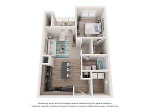 The French Broad floorplan