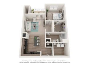 The pisgah floorplan