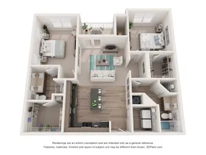 The Craggy floorplan