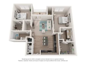 The Miami floorplan
